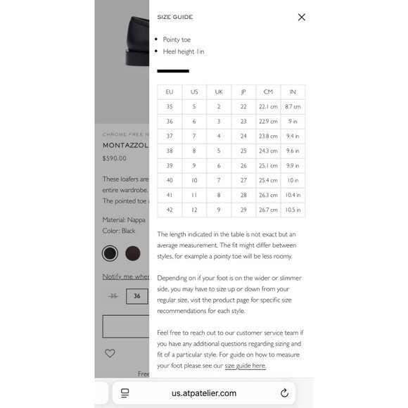 New ATP Atelier Montazzoli Penny Loafer Black Nappa Sz 11 - Picture 4 of 16